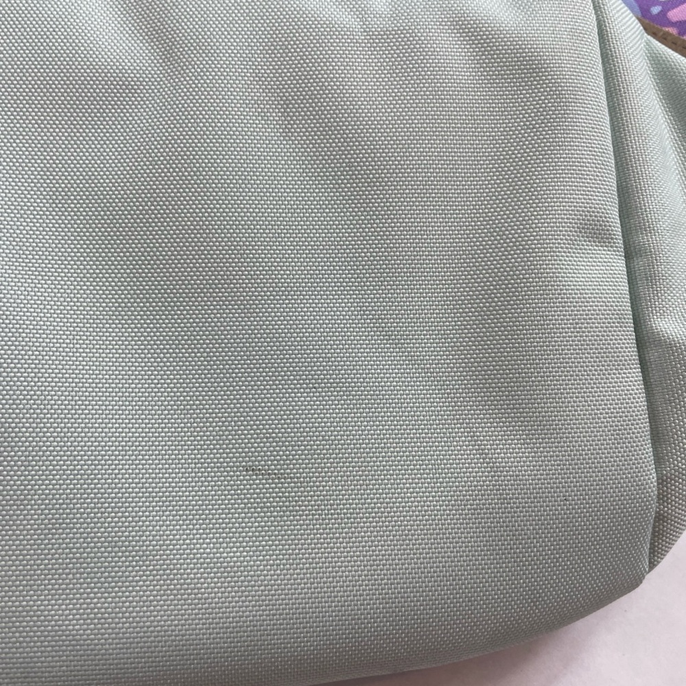 JanSport Cross Town Plus Laptop Backpack Fluid Floral Pastel Lilac IMPERFECTION - Picture 7 of 7